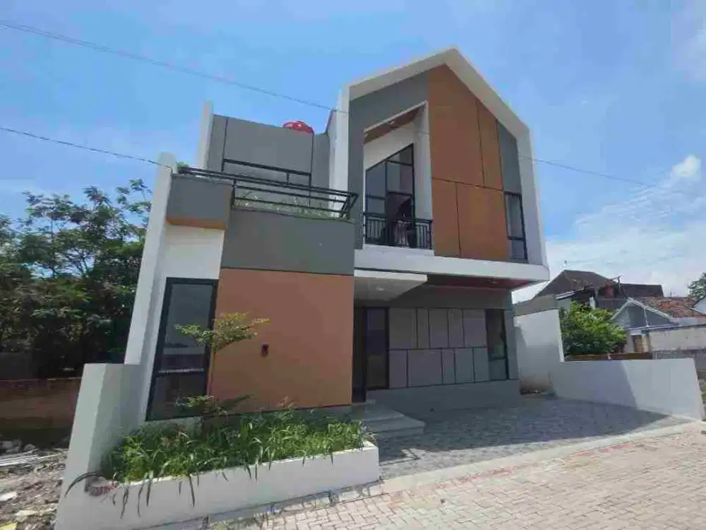 Rumah Bagus 2lt di Perumahan Cluster Skh