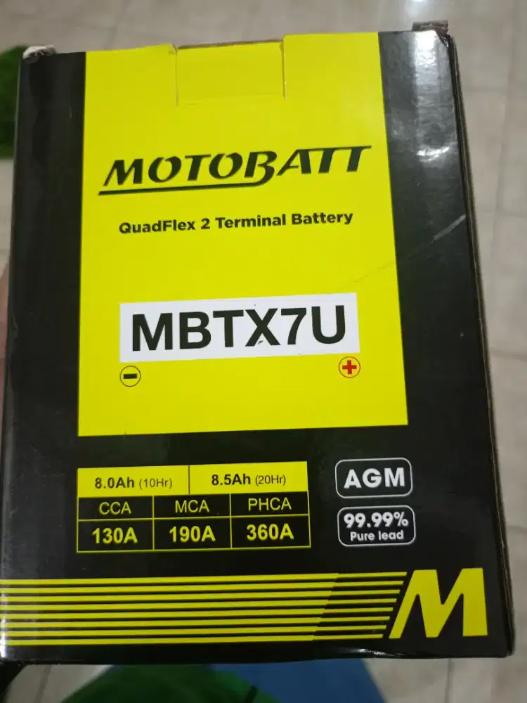 Jual aki motobatt mtbx7u