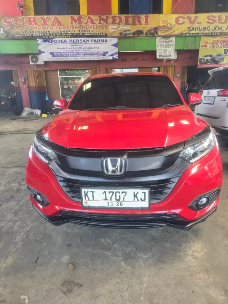 Promo dp 20 juta. Hrv E 2018 matic Merah. Kilometer 40 rb