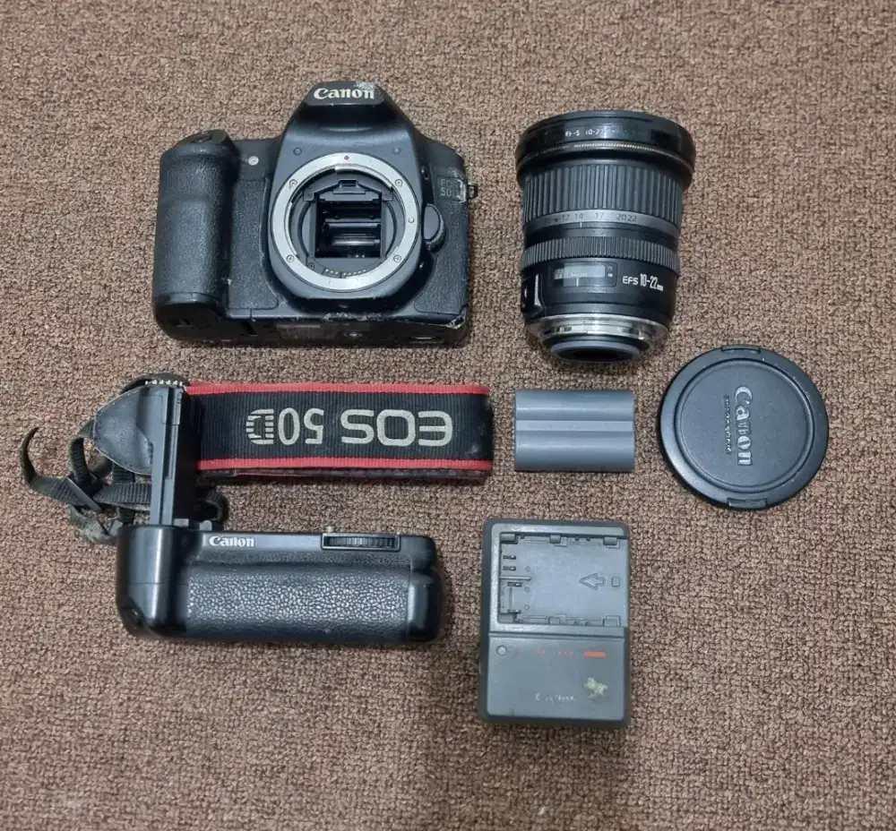 Canon 50 D lensa wide 10-22mm efs