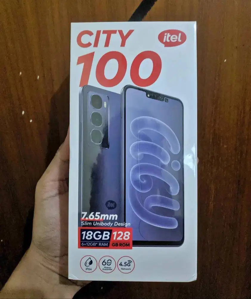 Itel city 100 new segel