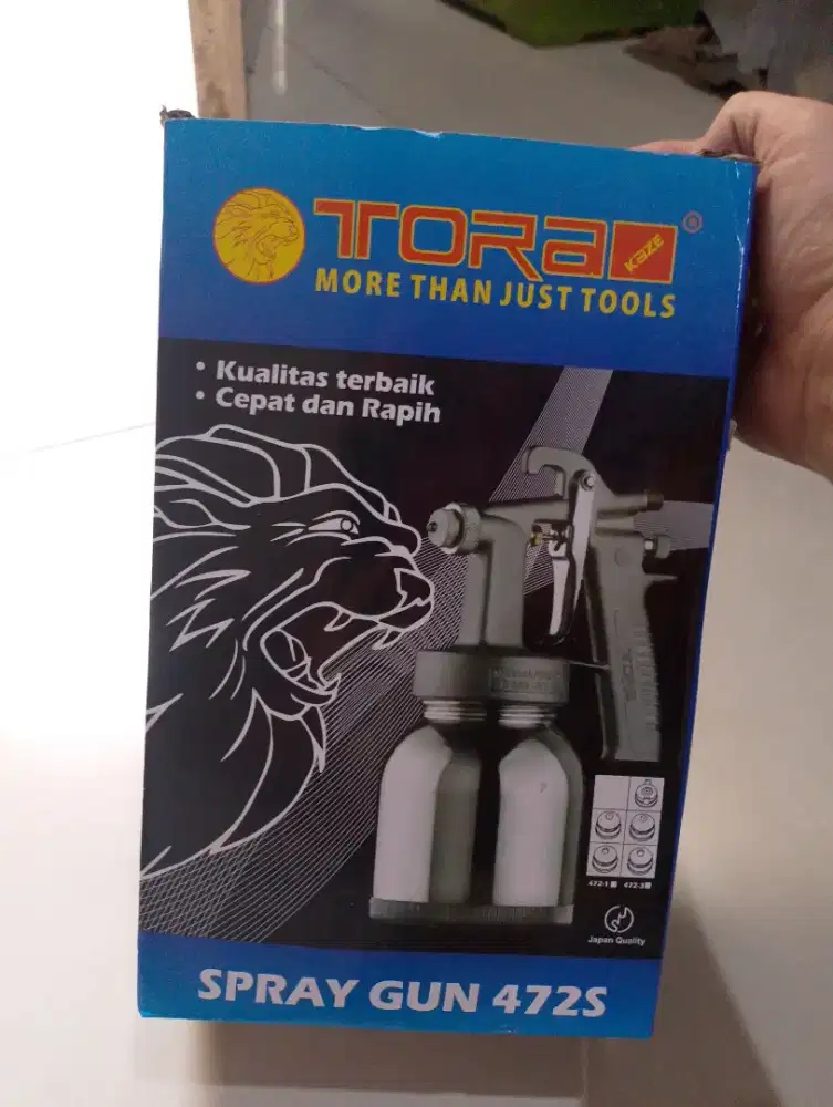 Jual cepat spray gun tabung bawah