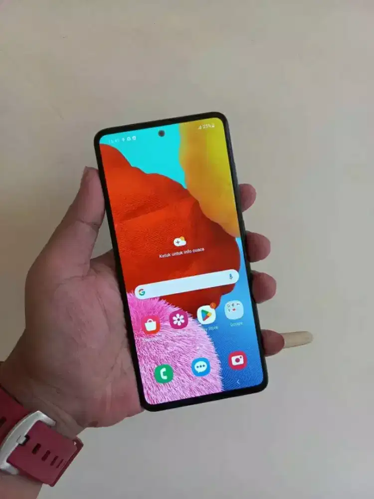 Samsung A51 NFC 8/128 Orisinil Cakep Mulus