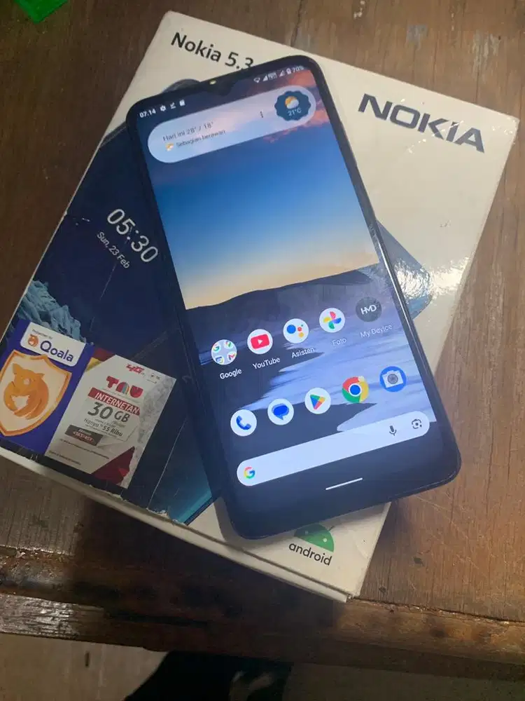 nokia 5.3 ram6 black