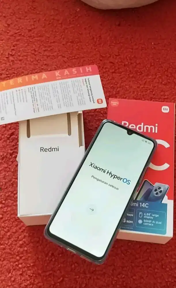 Redmi14C 6+6GB { extended RAM } ROM 128GB