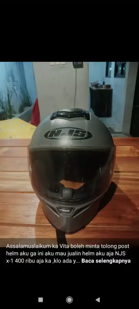Jual helm NJS x-1