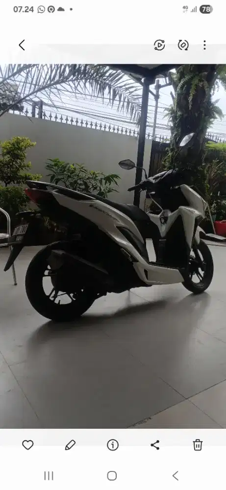 Honda vario 150cc jarang pakai