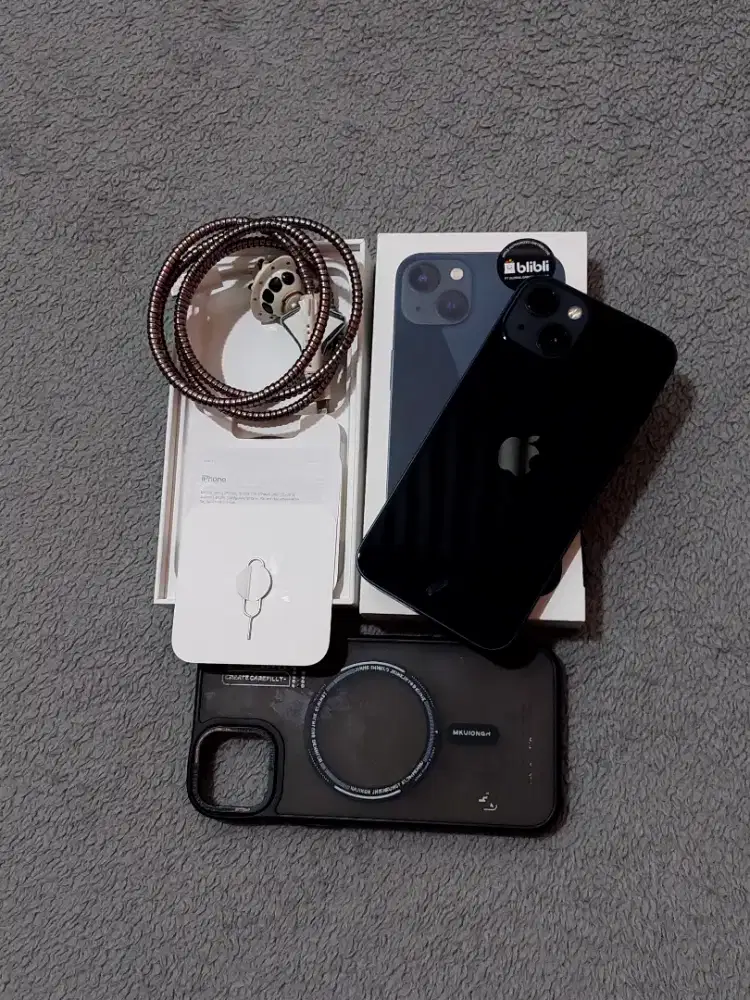 Iphone 13 128 midnight on garansi resmi