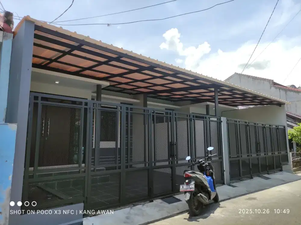 jual rumah baru, minimalis, area jalan Tata Surya Margahayu Kota Bandung
