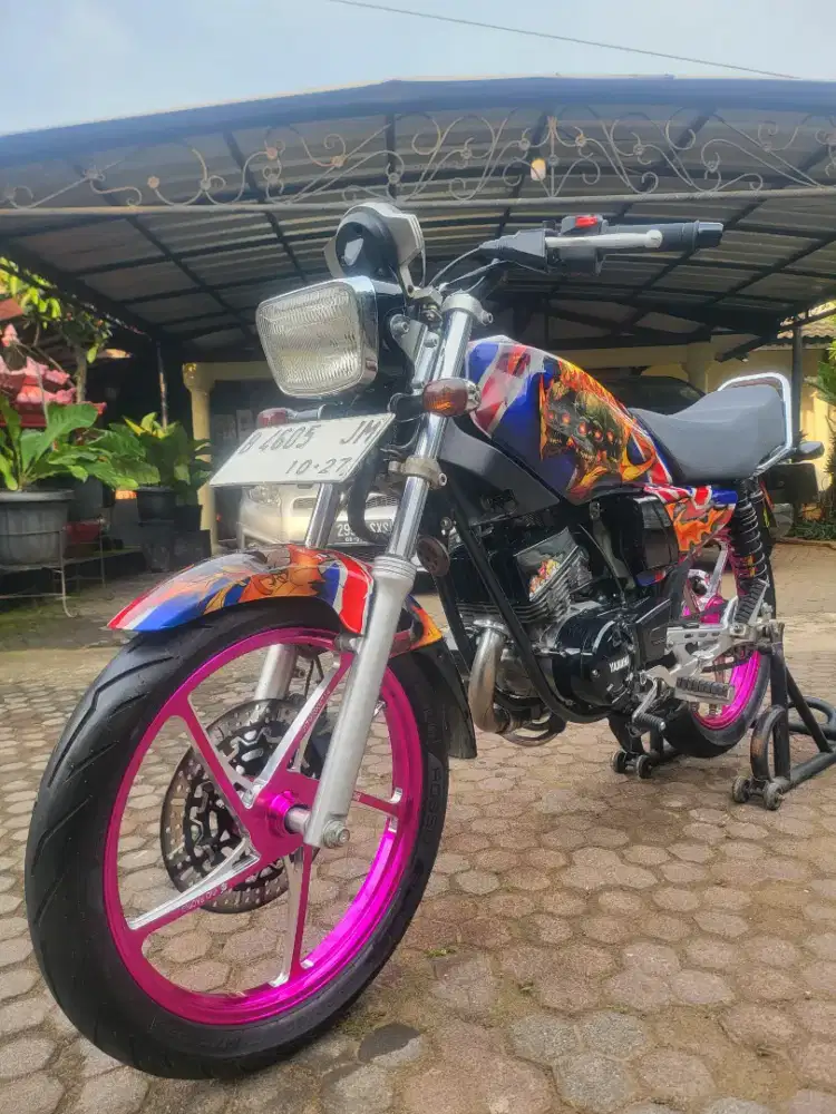 Yamaha RX King 1994 Modifikasi Surat Lengkap Siap Pakai