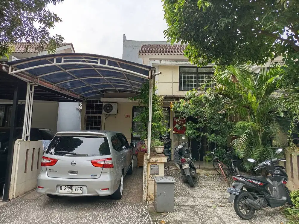 Rumah Asri Bebas Banjir Graha Raya Bintaro Strategis Fortune Spring