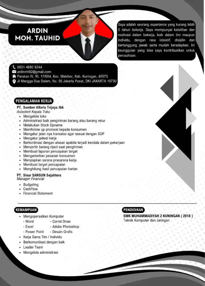 Sedang Mencafi Pekerjaan