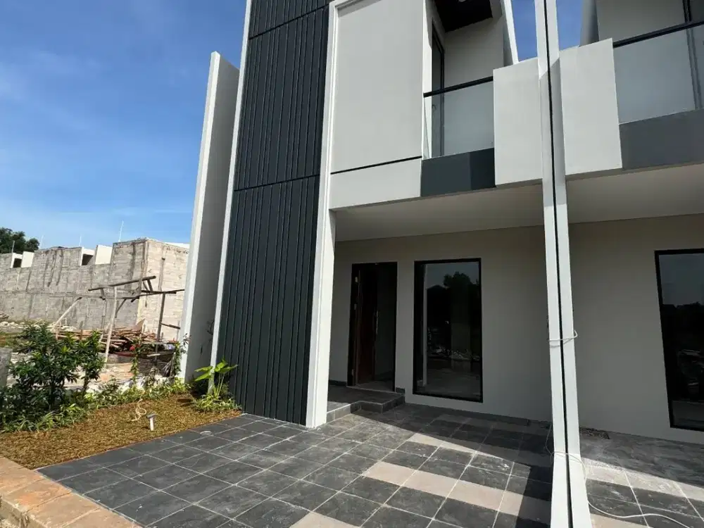 Rumah siap huni row jalan 8 meter sawangan depok