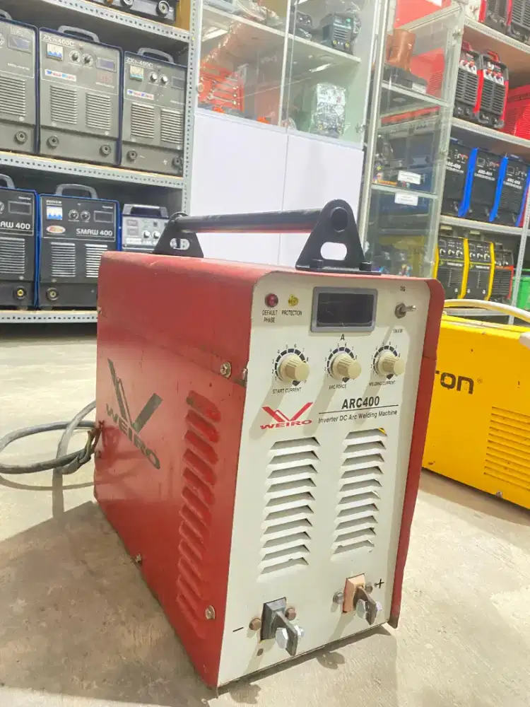 MESIN LAS BEKAS MMA 400A WEIRO MESIN LAS LISTRIK INVERTER 3 PHASE SMAW