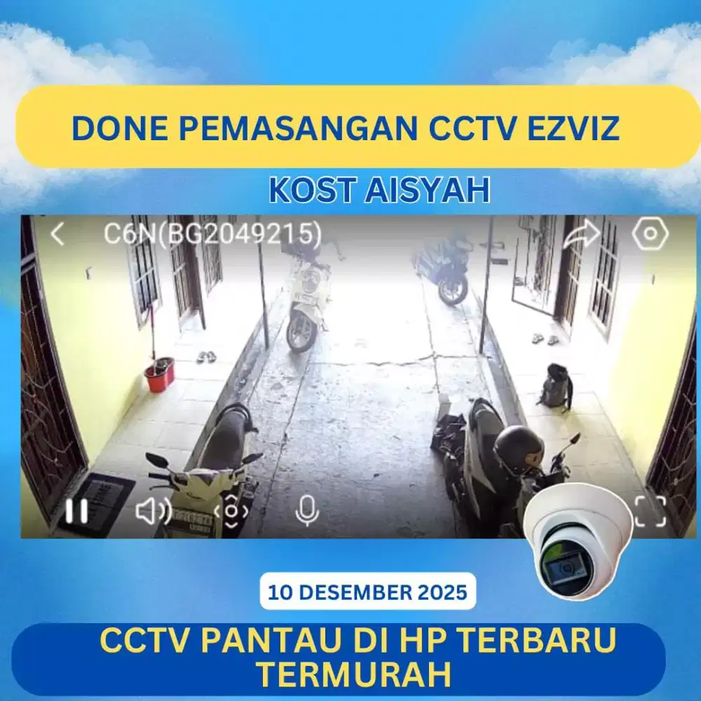 CAMERA CCTV 3MP COLORVULL AUDIO GRATIS PEMASANGAN