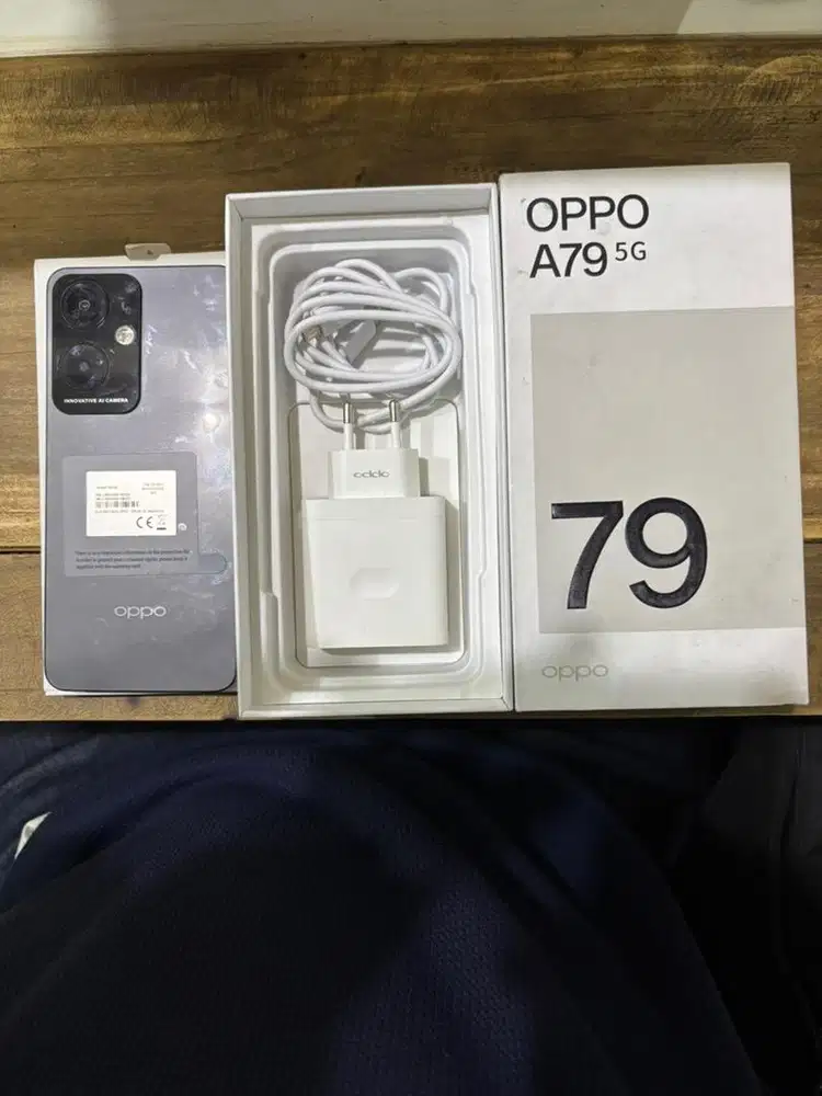 OPPO A79 5G - 8/256GB - Kondisi Fungsional Normal - Fullset - BisaNego