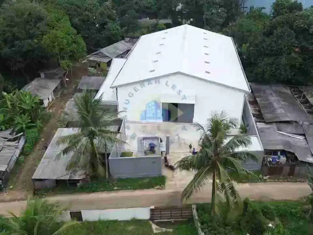 Dijual Gudang Industri di Padurenan, Gunung Sindur - Jawa Barat. Akses Container 20 Feet!