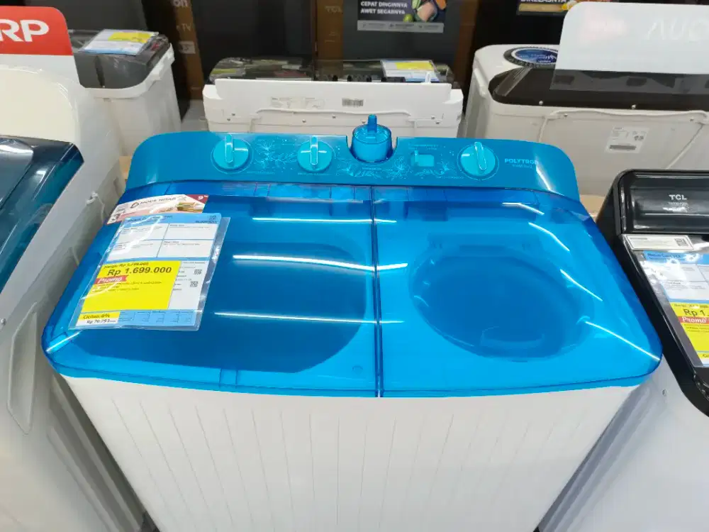 MESIN CUCI 2TABUNG POLYTRON