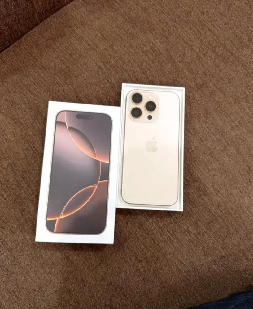 Iphone 16 Pro 256gb Desert IBOX Garansi April 2026 Malang Batu