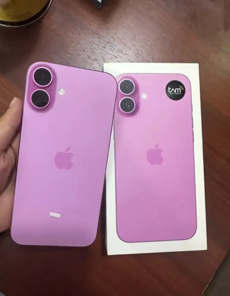 Iphone 16 Plus 128gb Pink IBOX BH 100 GARANSI APRIL 2026 Malang Batu