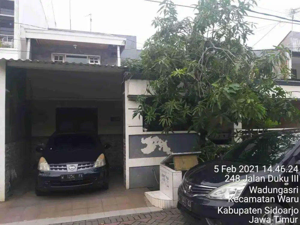DIJUAL RUMAH WADUNGASRI WARU SIDOARJO