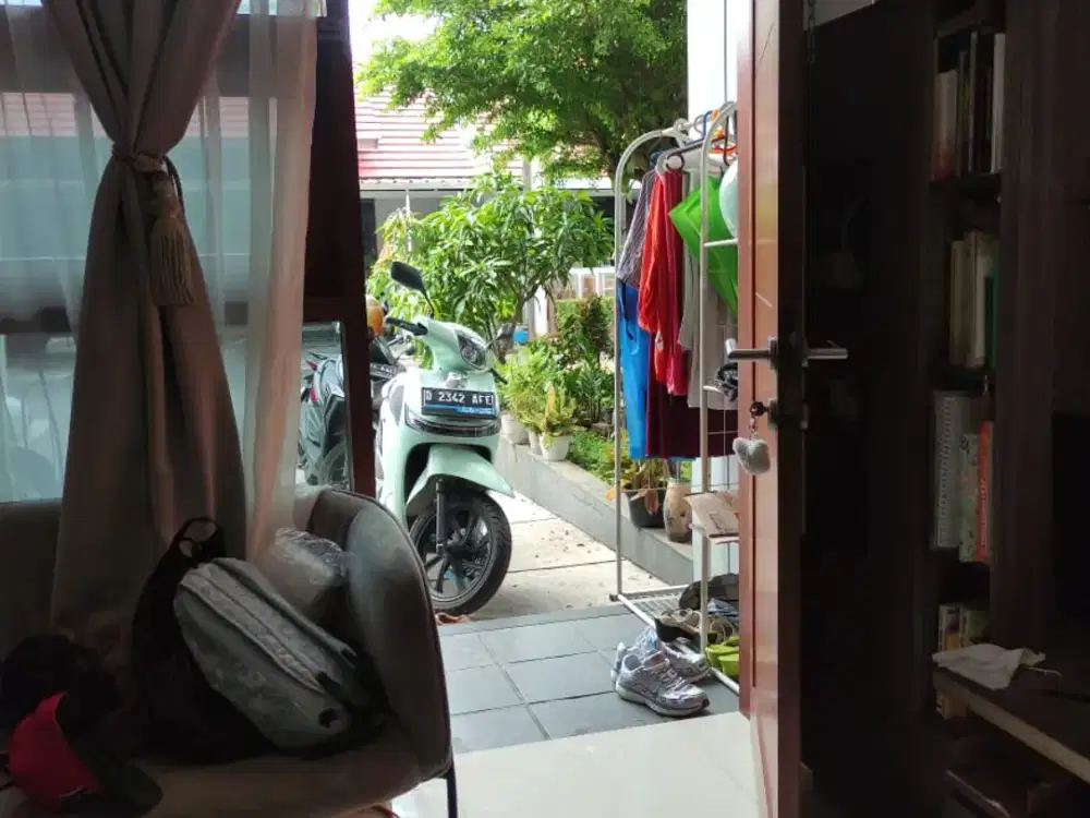 jual cepat, rumah cluster Antapani jalan depan lebar bisa 3 mobil