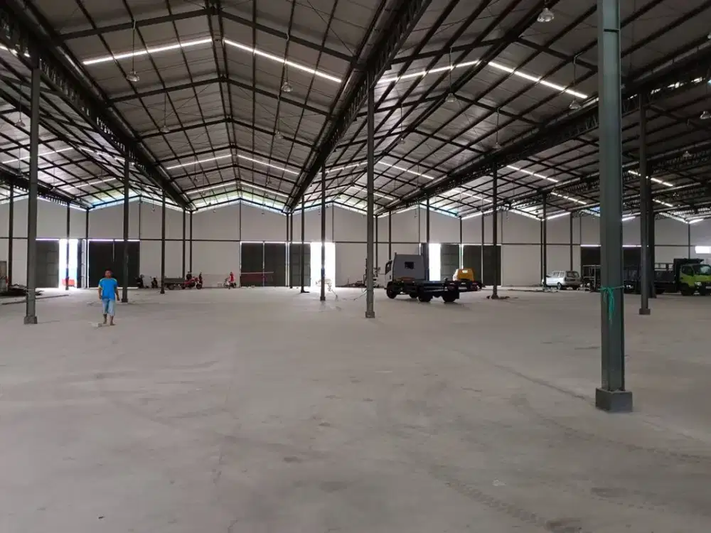 Gudang Dadap Kosambi LT 1320 m2, LB 900 m2, New Bisa Beli Sebagian