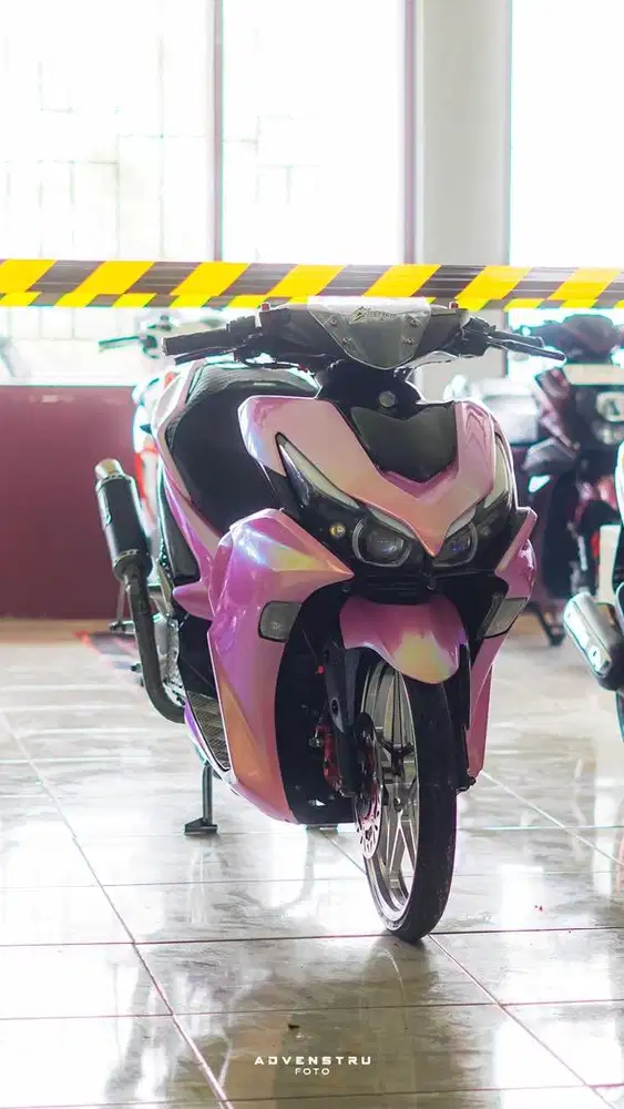 YAMAHA NEW AEROX 155 FULL MODIF HEDON EX KONTES MULUS BISA TT