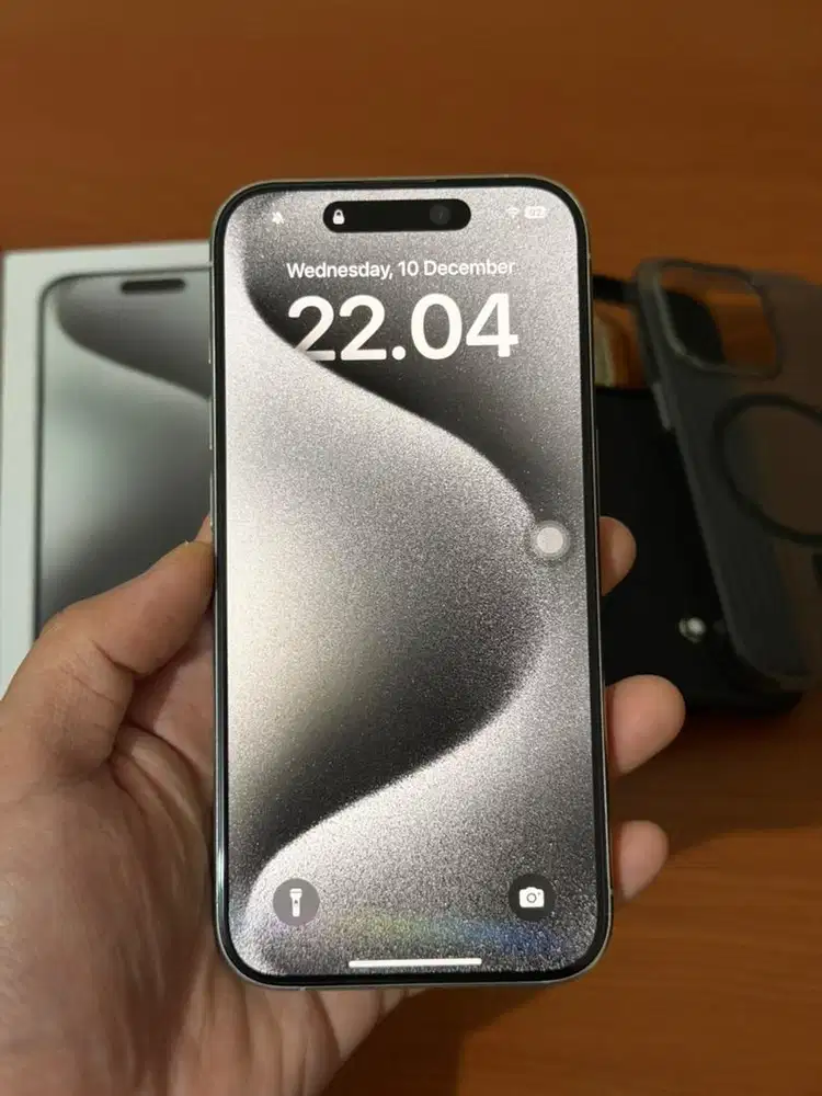 Iphone 15 Pro 256gb White Titanium Ex Inter Original