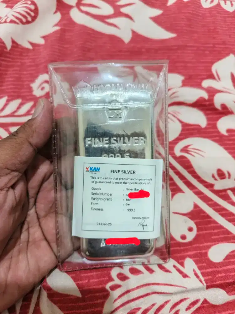 Emas antam perak 500 gram