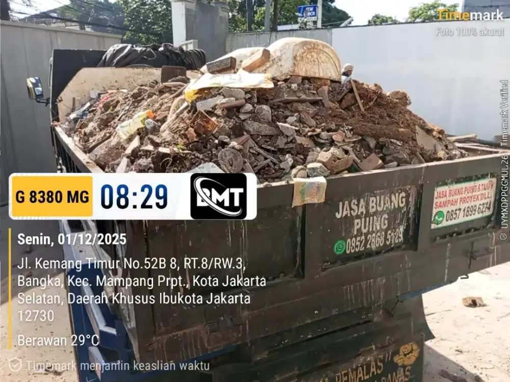 Jasa angkut puing dan tanah