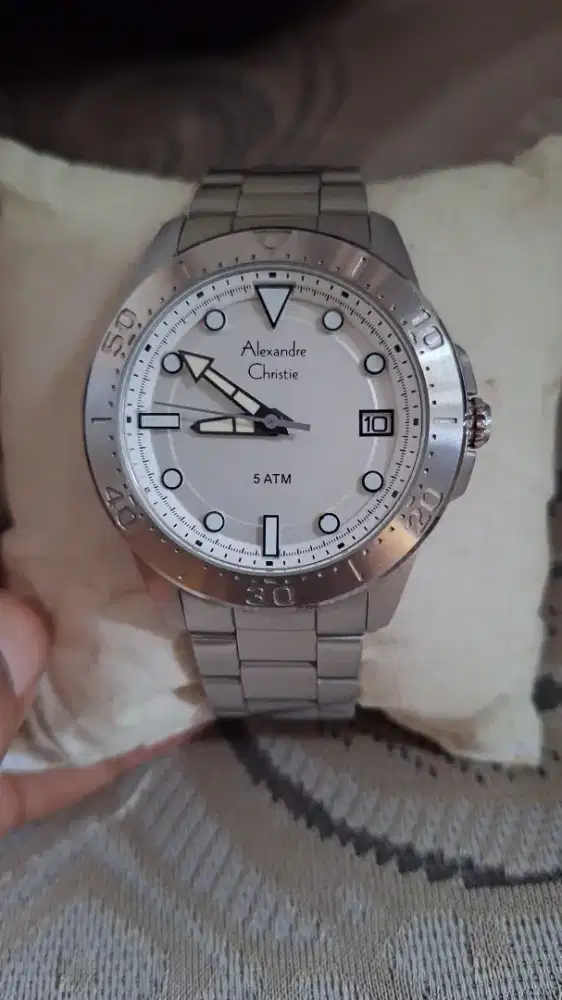 Jam tangan AC 6517stainless steel