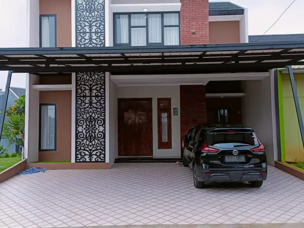 BU rumah mewah furnish plus kolam renang di Villa Rizki Ilahmi 2 Sawangan Depok