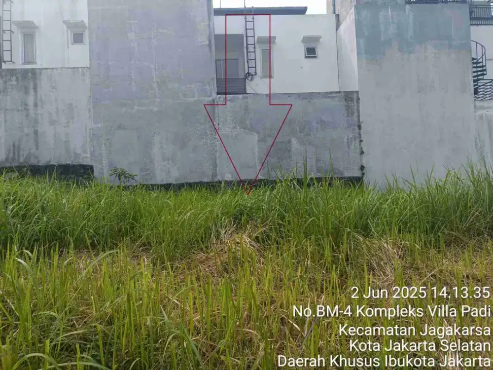 Jual tanah Jagakarsa vila padi