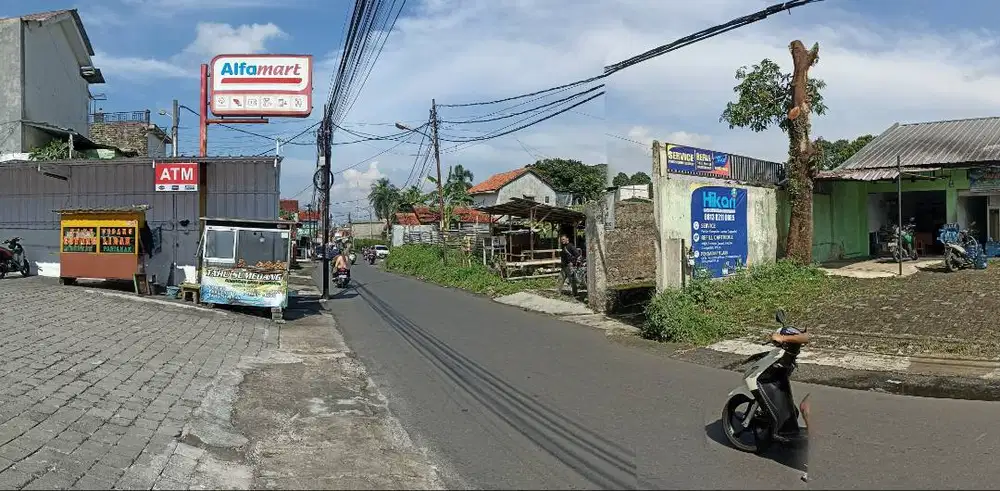 Lahan dijual akses jalan sendiri