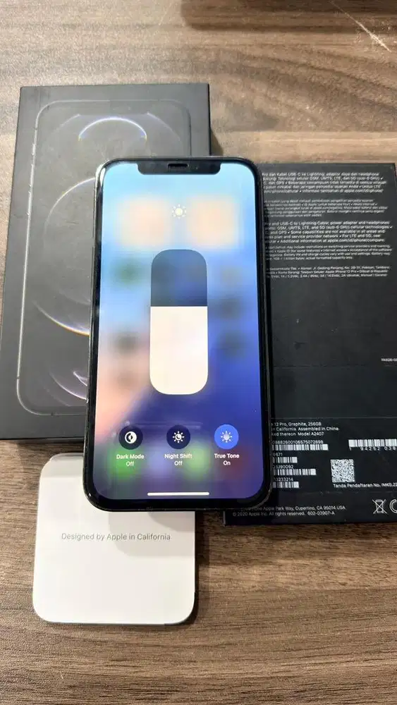 Iphone 12 Pro 256GB Graphite Resmi Ibox Lengkap