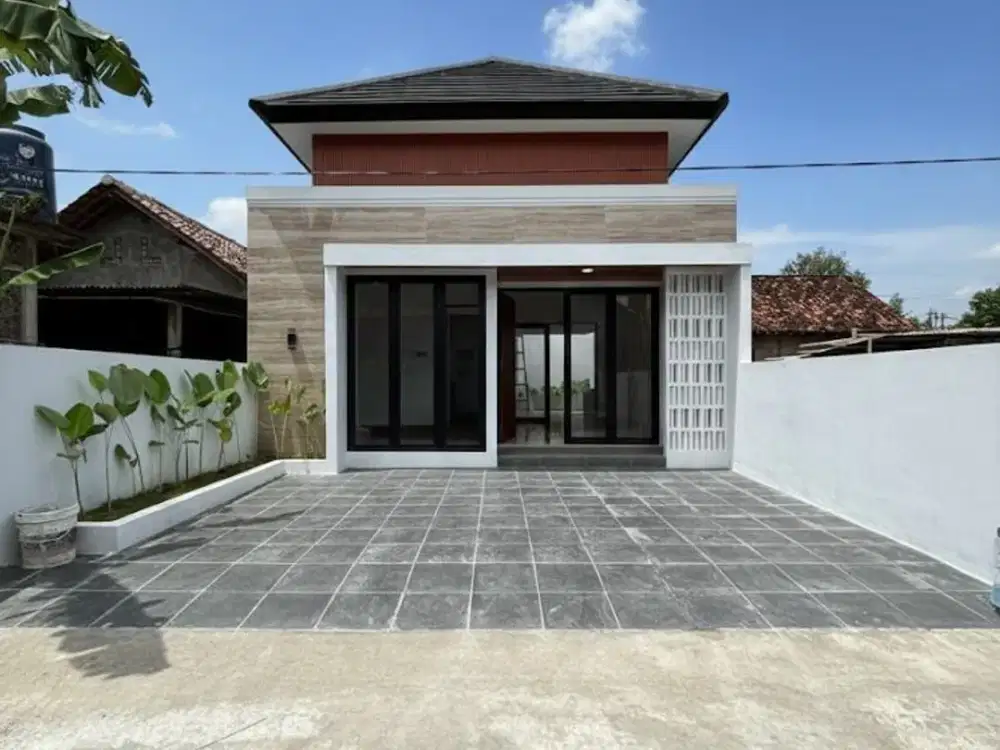RUMAH CANTIK LIMASAN MODERN DEKAT PUSAT INDUSTRI KERAJINAN GERABAH KASONGAN KASIHAN BANTUL