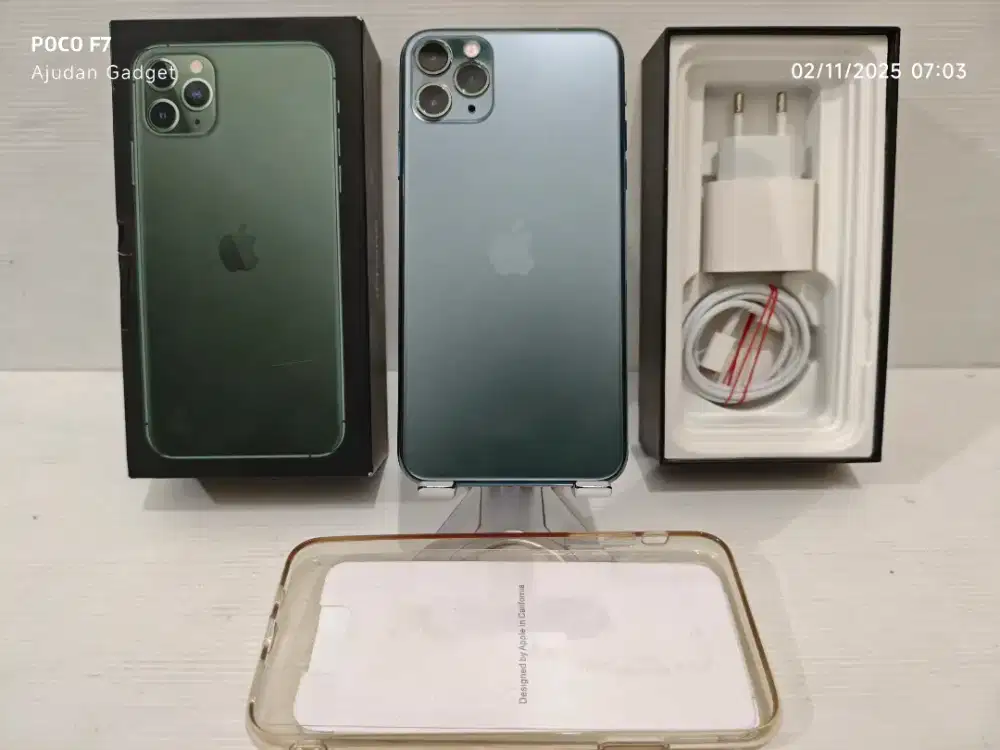 Ip 11 Pro Max 256 Gb Mulus 98% All Opp (LCD udh ganti OLED) bs TT/BT..