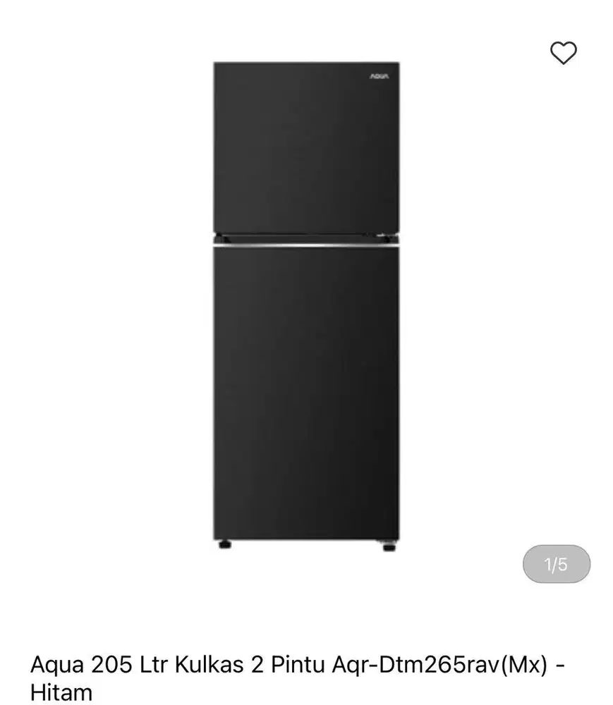 AQUA kulkas 2 pintu bisa cicilan syarat ktp