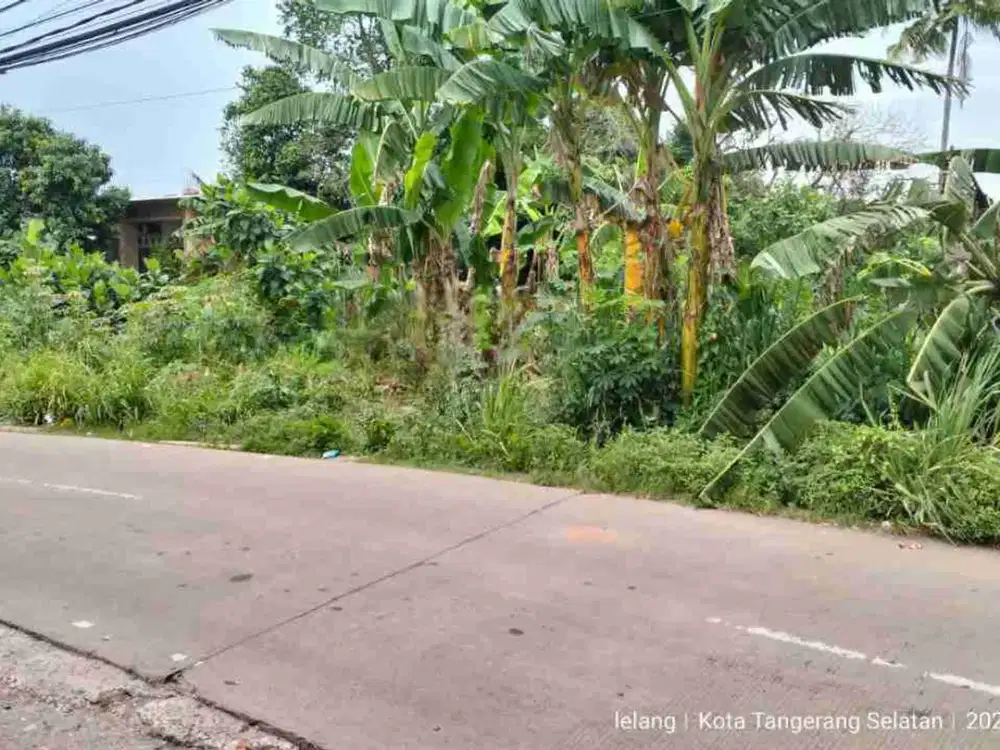 Jual tanah jalan besar serpong ciater