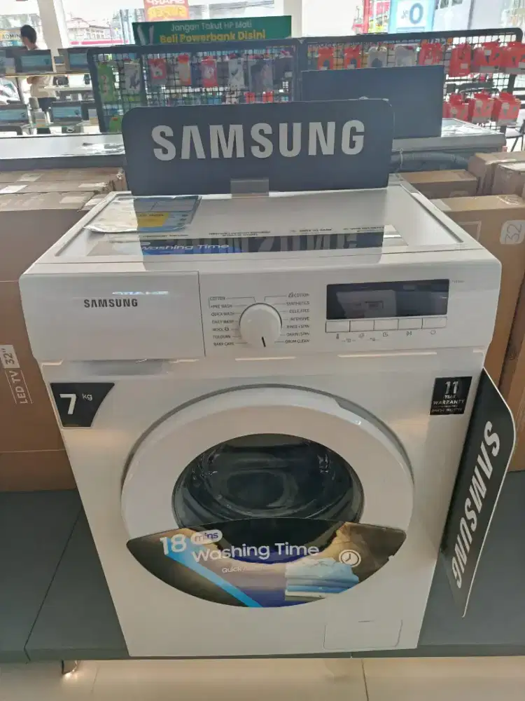 Promo Mesin Cuci Front Load Samsung 7 KG Cicilan Tanpa DP Bunga 0%