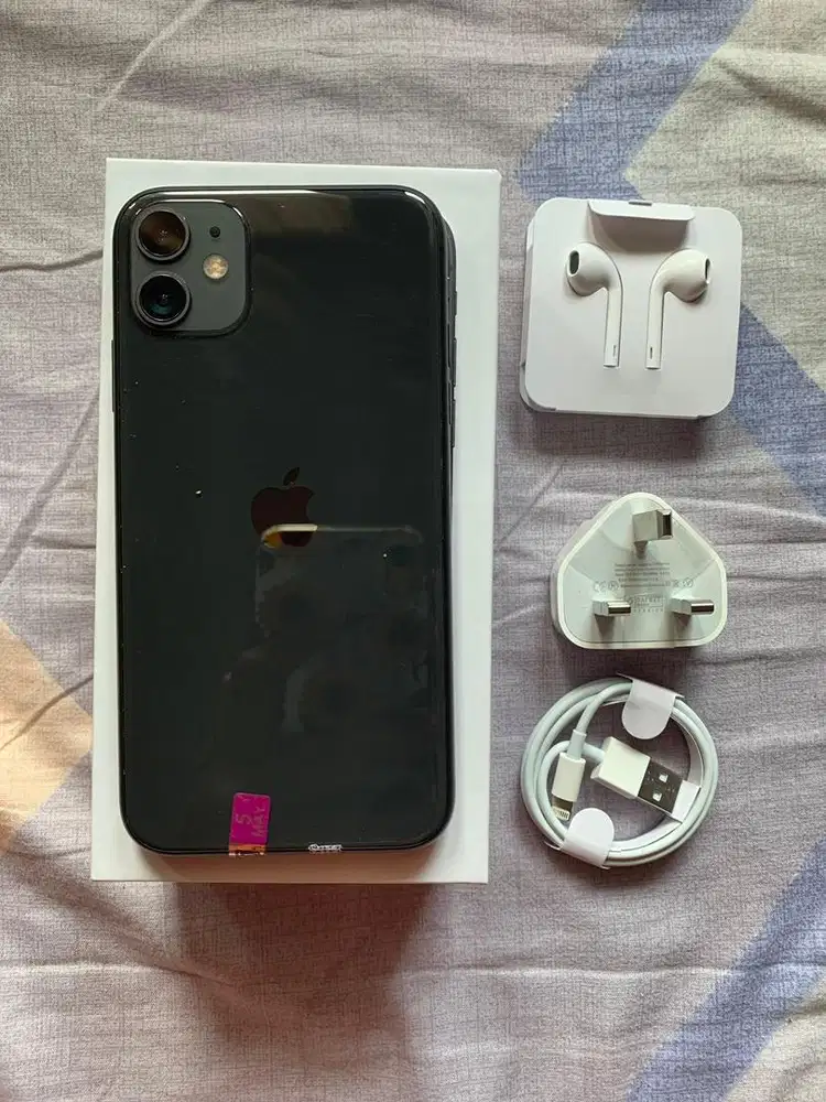 iphone 11 64gb fullset hb 100% gntian