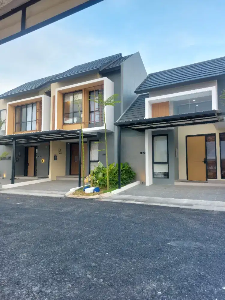 Rumah 3 kamar, halaman belakang luas