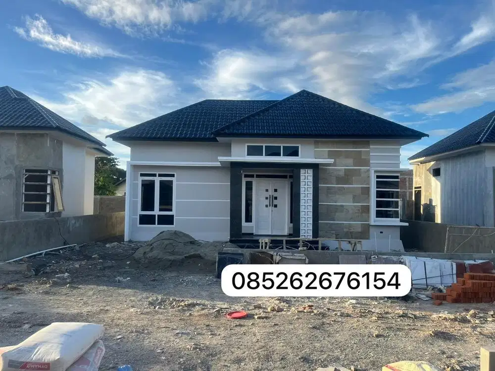 Rumah minimalis siap huni type 55 super startegis lambung meuraxa