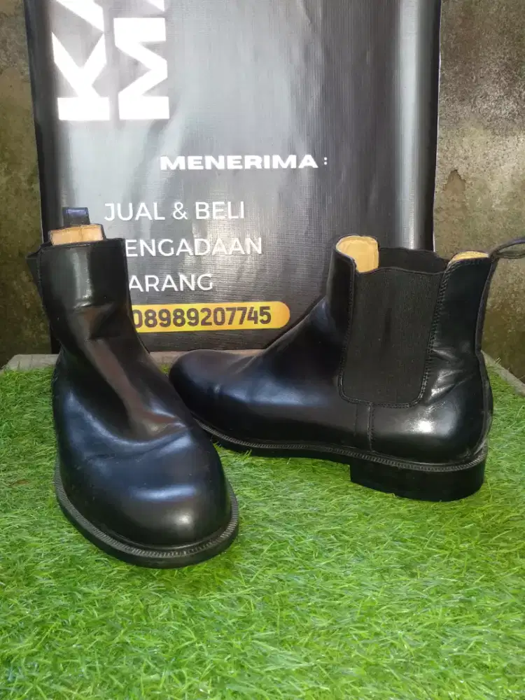 dijual sepatu zarra man size 43 full black