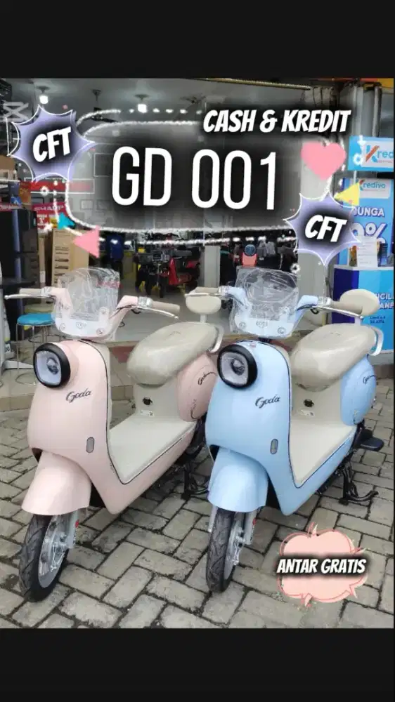 SEPEDA LISTRIK GODA GD LEMON  ELEKTRIC 001