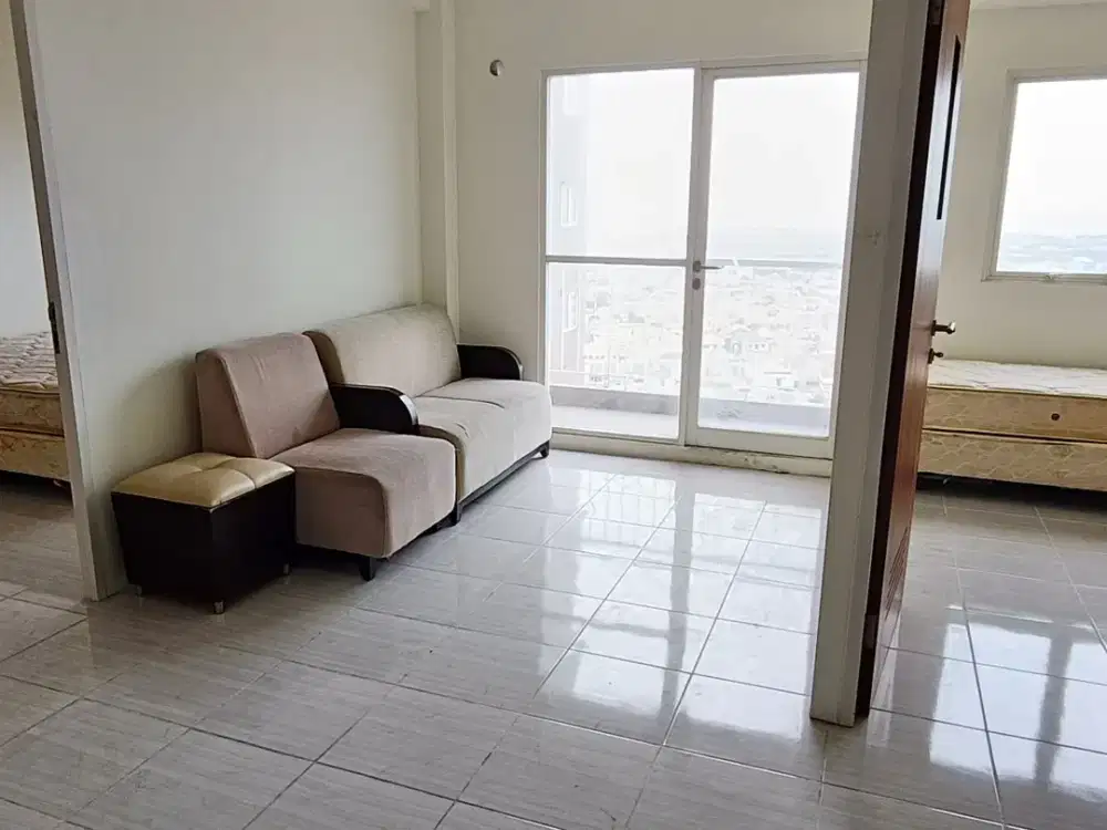 SEWA APARTEMEN 2 BEDROOM SEMI FURNIS PUNCAK DHARMAHUSADA