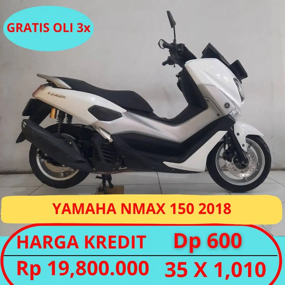 YAMAHA NMAX 150 2018 DP HANYA 600 RIBU GUYSS