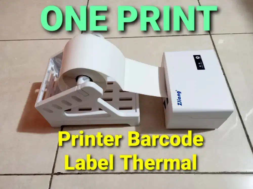 Printer Thermal Barcode Sticker Resi