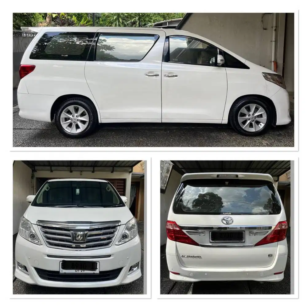 Alphard 2.4 G ATPM 2014 (Kondisi istimewa)